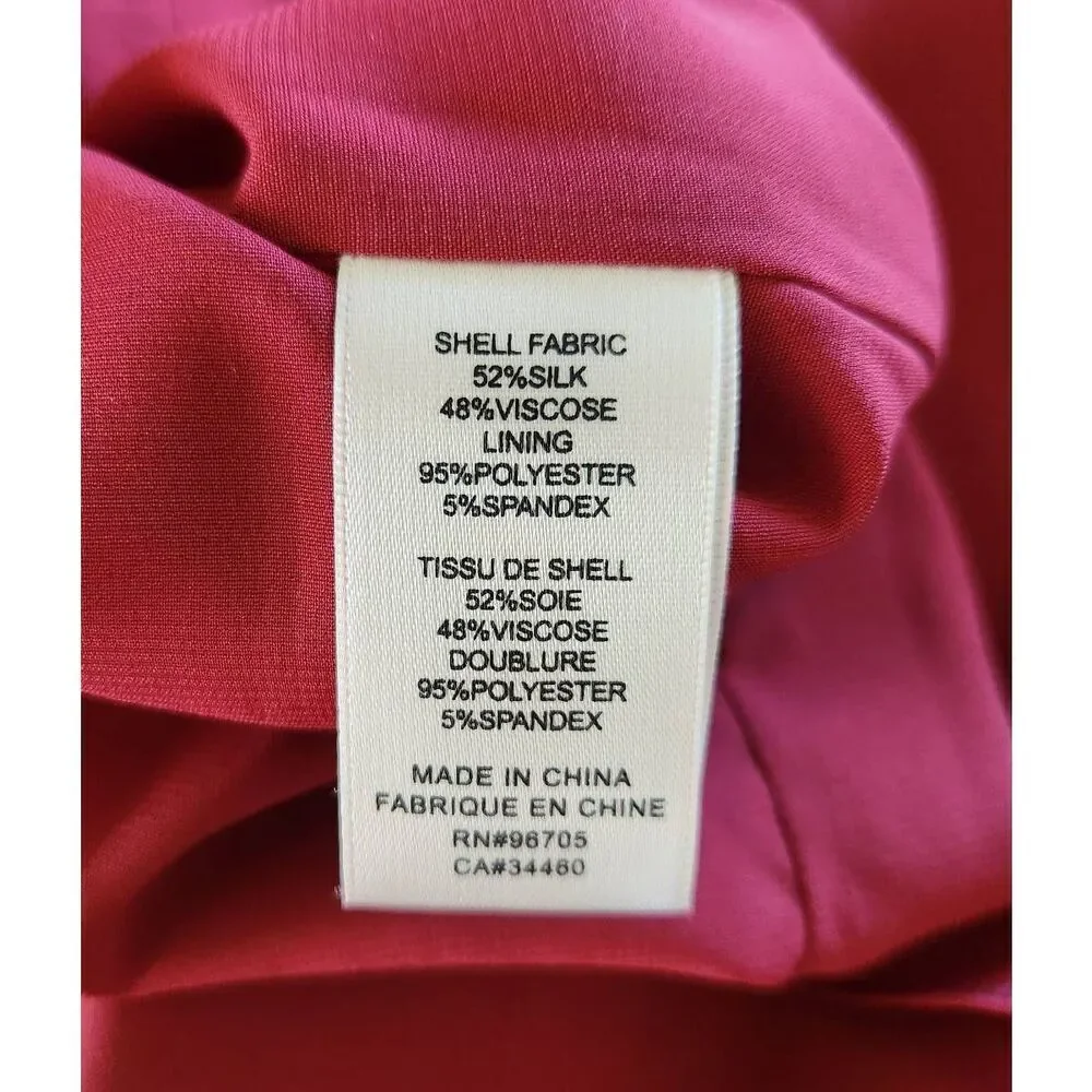 Rebecca Taylor Ikat Paintbrush Silk Dress Size 0 - Picture 8 of 8